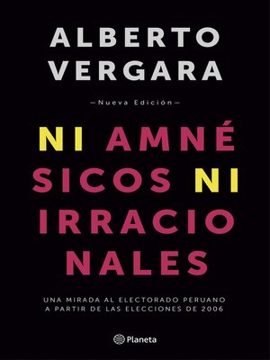 cover image of Ni amnésicos ni irracionales